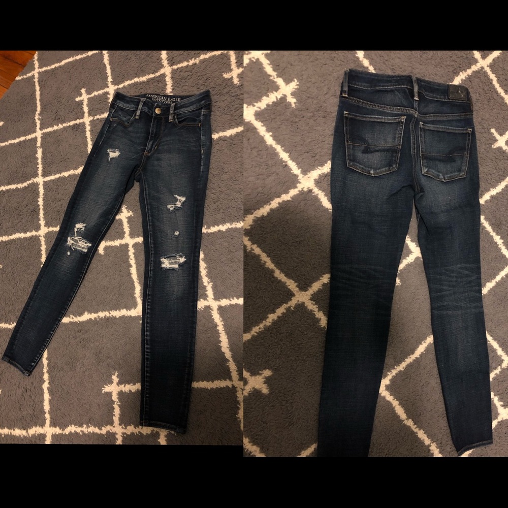Hi-rise jegging